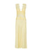 VISIONS LACE DEEP V MAXI DRESS | DAFFODIL - THIRD FORM