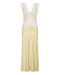 VISIONS LACE DEEP V MAXI DRESS | DAISY - THIRD FORM