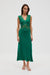 THIRD FORM VISIONS LACE DEEP V MAXI DRESS | JADE