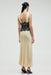 THIRD FORM VISIONS LACE DEEP V MAXI DRESS | MARSHMALLOW