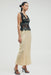 THIRD FORM VISIONS LACE DEEP V MAXI DRESS | MARSHMALLOW