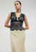 THIRD FORM VISIONS LACE DEEP V MAXI DRESS | MARSHMALLOW