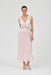 VISIONS LACE DEEP V MAXI DRESS | RED POLKA DOT - THIRD FORM