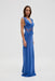THIRD FORM VISIONS LACE FLOOR LENGTH DRESS | AZURE