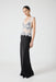 VISIONS LACE FLOOR LENGTH DRESS | BLACK & WHITE - THIRD FORM
