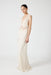 VISIONS LACE FLOOR LENGTH DRESS | BUTTERCREAM - THIRD FORM