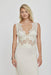 VISIONS LACE FLOOR LENGTH DRESS | BUTTERCREAM - THIRD FORM