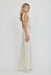 VISIONS LACE FLOOR LENGTH DRESS | BUTTERCREAM - THIRD FORM