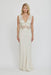 VISIONS LACE FLOOR LENGTH DRESS | BUTTERCREAM - THIRD FORM
