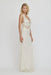VISIONS LACE FLOOR LENGTH DRESS | BUTTERCREAM - THIRD FORM