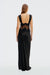 THIRD FORM Visions Lace Floor Length Dress | Ebony
