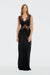 THIRD FORM Visions Lace Floor Length Dress | Ebony
