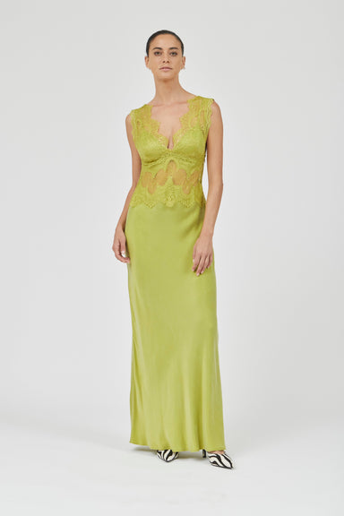 THIRD FORM VISIONS LACE FLOOR LENGTH DRESS | FIG