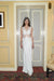 VISIONS LACE FLOOR LENGTH DRESS | IVORY - THIRD FORM