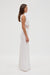 VISIONS LACE FLOOR LENGTH DRESS | IVORY - THIRD FORM