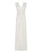 VISIONS LACE FLOOR LENGTH DRESS | IVORY - THIRD FORM
