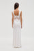 VISIONS LACE FLOOR LENGTH DRESS | IVORY - THIRD FORM
