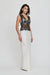 VISIONS LACE FLOOR LENGTH DRESS | IVORY & BLACK - THIRD FORM