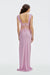 THIRD FORM Visions Lace Floor Length Dress | Lilac
