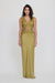 VISIONS LACE FLOOR LENGTH DRESS | OLIVE - THIRD FORM