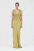 THIRD FORM VISIONS LACE FLOOR LENGTH DRESS | OLIVE