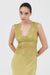 THIRD FORM VISIONS LACE FLOOR LENGTH DRESS | OLIVE