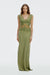 VISIONS LACE FLOOR LENGTH DRESS | SAGE - THIRD FORM