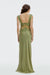 THIRD FORM VISIONS LACE FLOOR LENGTH DRESS | SAGE