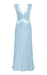 VISIONS LACE FLOOR LENGTH DRESS | SKY BLUE - THIRD FORM