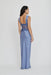 VISIONS LACE FLOOR LENGTH DRESS | SLATE - THIRD FORM