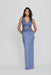 VISIONS LACE FLOOR LENGTH DRESS | SLATE - THIRD FORM