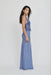 VISIONS LACE FLOOR LENGTH DRESS | SLATE - THIRD FORM