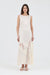 VISIONS LACE FRILL DRESS | BUTTERCREAM - THIRD FORM