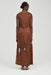 VISIONS LACE FRILL DRESS | CHOCOLATE POLKA DOT - THIRD FORM