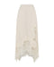 VISIONS LACE HANKERCHIEF SKIRT | BUTTERCREAM - THIRD FORM