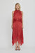 THIRD FORM VISIONS LACE HANKERCHIEF SKIRT | CRIMSON