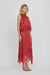 THIRD FORM VISIONS LACE HANKERCHIEF SKIRT | CRIMSON