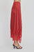 THIRD FORM VISIONS LACE HANKERCHIEF SKIRT | CRIMSON