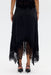 VISIONS LACE HANKERCHIEF SKIRT | EBONY - THIRD FORM