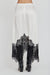 THIRD FORM VISIONS LACE HANKERCHIEF SKIRT | IVORY & BLACK