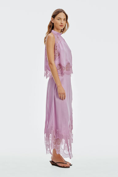 THIRD FORM Visions Lace Hankerchief Skirt | Lilac
