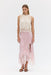 VISIONS LACE HANKERCHIEF SKIRT | ROSÉ - THIRD FORM
