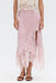VISIONS LACE HANKERCHIEF SKIRT | ROSÉ - THIRD FORM