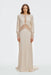 THIRD FORM Visions Lace Long Sleeve Gown | Buttercream