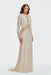 THIRD FORM Visions Lace Long Sleeve Gown | Buttercream