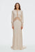 THIRD FORM Visions Lace Long Sleeve Gown | Buttercream