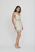 VISIONS LACE MINI DRESS | BUTTERCREAM - THIRD FORM