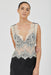 VISIONS LACE MINI DRESS | BUTTERCREAM & BLACK - THIRD FORM