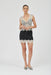 VISIONS LACE MINI DRESS | BUTTERCREAM & BLACK - THIRD FORM