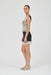 VISIONS LACE MINI DRESS | BUTTERCREAM & BLACK - THIRD FORM